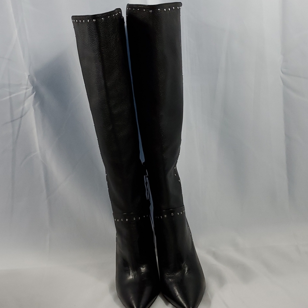 NWT Valentina Knee High Leather Womens Boots - Picture 6 of 14